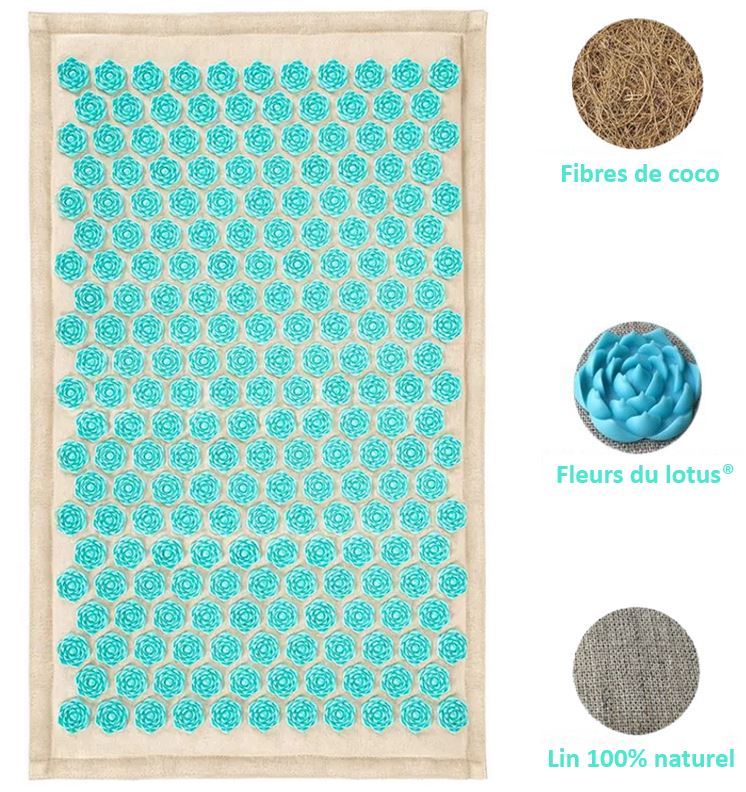 Tappetino di Agopressione Fiori : Rilassamento Naturale