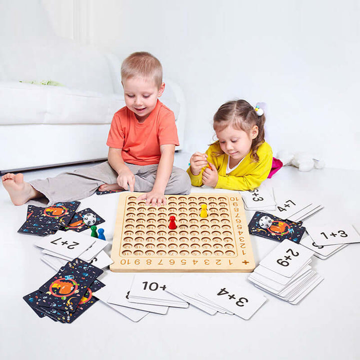 Jeu de Plateau Montessori de Multiplication