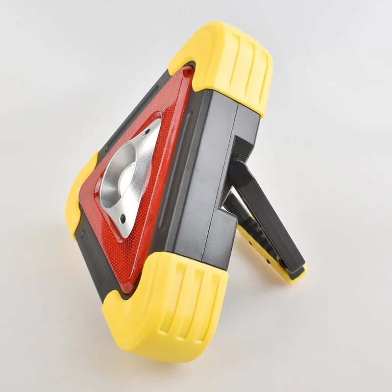 Lampe d'urgence LED 2-en-1 avec panneau solaire portable
