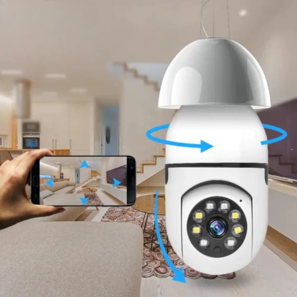 Kamera bezpieczeństwa HD WiFi - żarówka