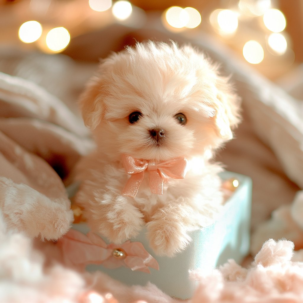Adorable chiot en peluche réaliste, doux et câlin. Jouet enfant idéal.