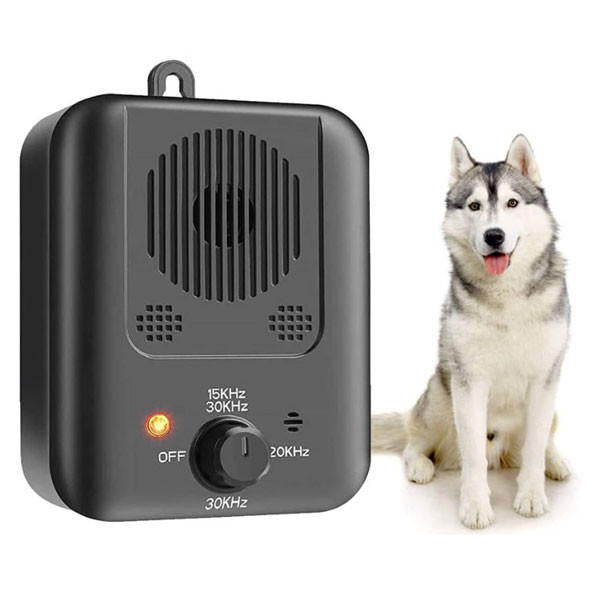 Dispositif Anti-aboiement à Ultrasons Pour Chien - Portée 10 M - Répulsif Sûr Et Efficace Pour Extérieur