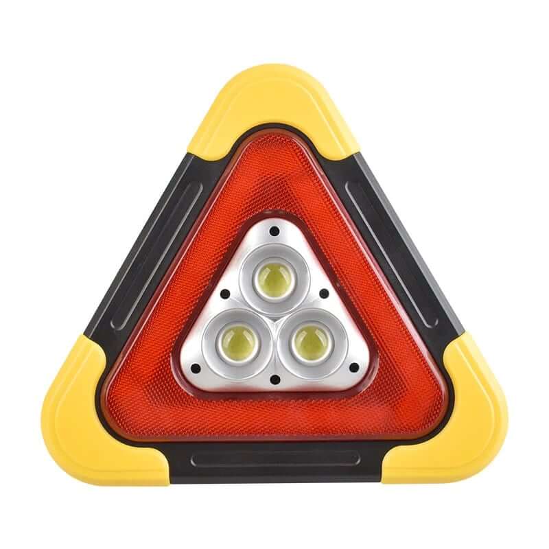 Lampe d'urgence LED 2-en-1 avec panneau solaire portable