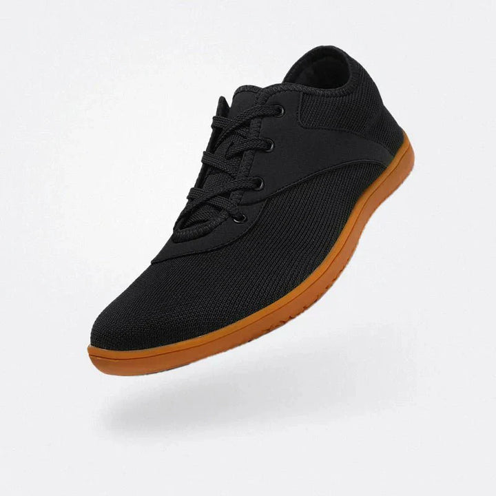 "Chaussure anatomique hallux valgus vue de profil avec semelle douce et design moderne"