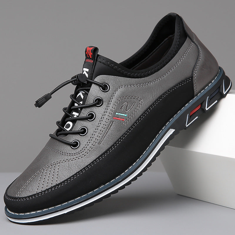 "Chaussures Oxford homme caramel, design moderne, bout rond, lacets. Élégantes et confortables pour occasions formelles."