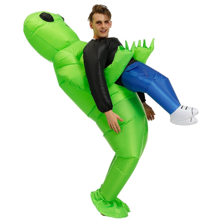 Costume dinosaure gonflable, enfant & adulte. Carnaval, léger, confortable.