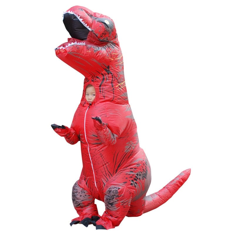 Costume dinosaure gonflable, enfant & adulte. Carnaval, léger, confortable.