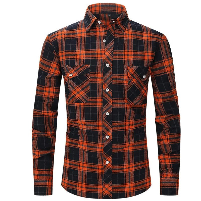 Camisa de Hombre a Cuadros - Franela Suave y Estilo Clásico