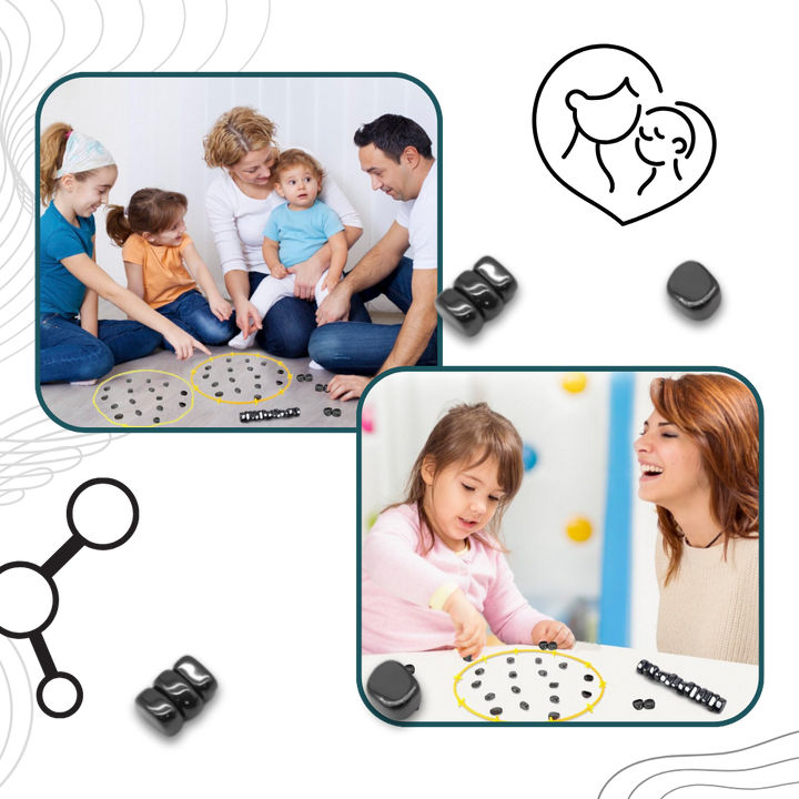 Jeu d'échecs magnétique amusant et stratégique - Ozerty