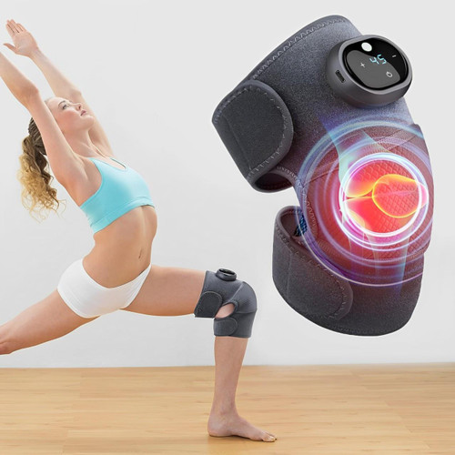 Genouillère Chauffante Anti-Arthrose Unisexe avec Massage