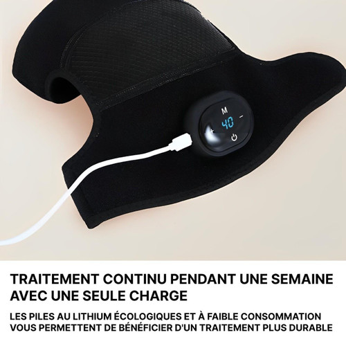 Genouillère Chauffante Anti-Arthrose Unisexe avec Massage