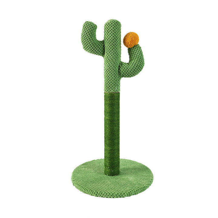 Griffoir chat cactus sisal design.  Jouet chat élégant et fonctionnel pour aiguiser les griffes.