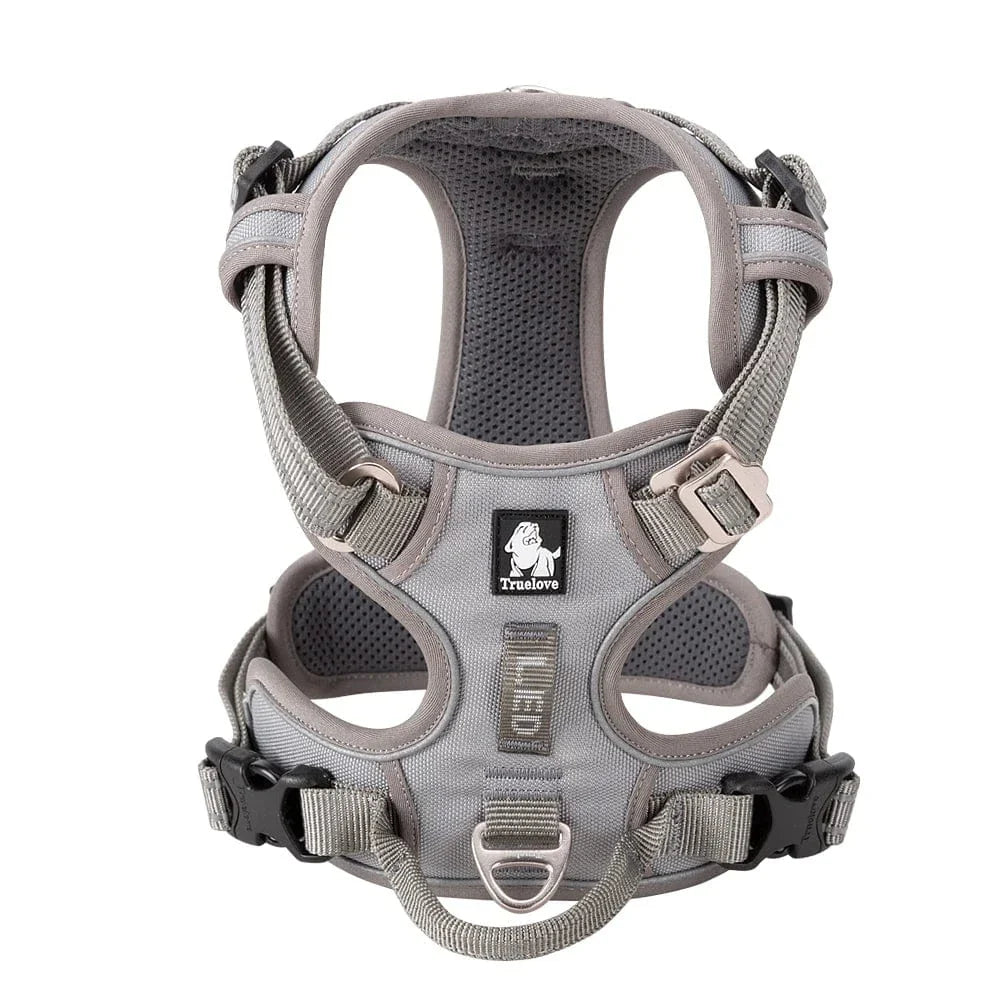 Harnais chien confortable et résistant.  Design moderne, tailles XS-XL.