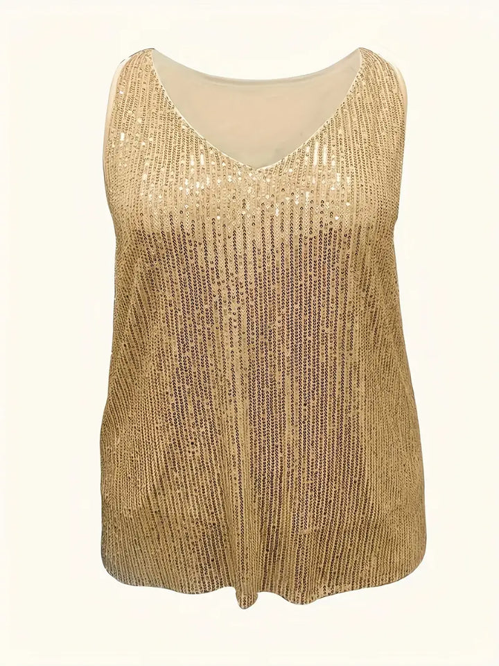 Haut de sortie femme élégant et chic.  Coupe raffinée, idéale pour les soirées.