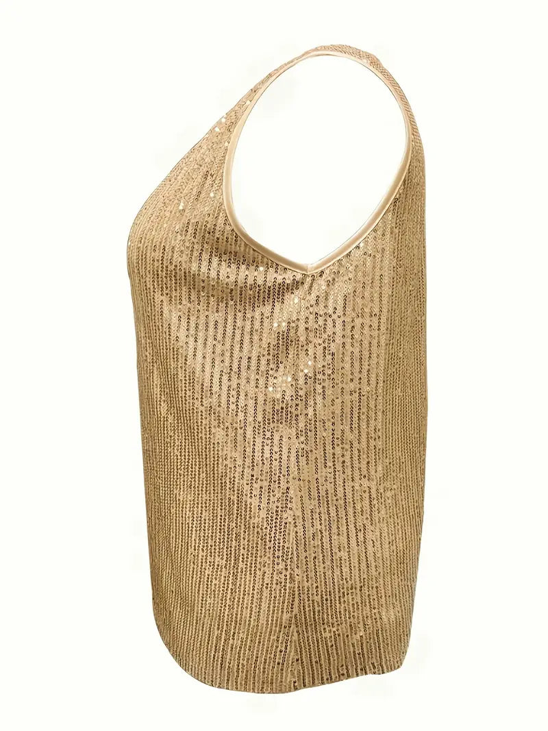 Haut de sortie femme élégant et chic.  Coupe raffinée, idéale pour les soirées.