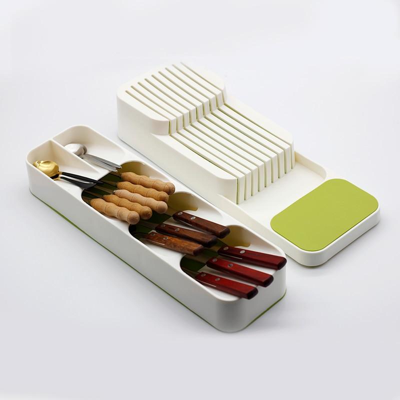 Organisateur de tiroirs pour couverts. Rangement cuisine gain de place.  Design ergonomique,  facile à nettoyer.