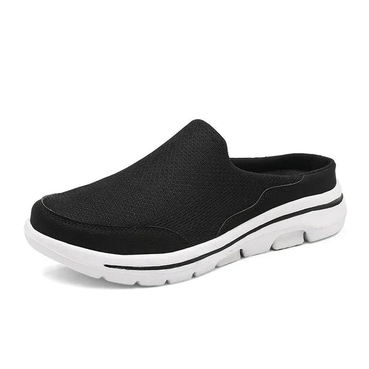 Pantoufles homme, confort luxueux. Design élégant, coton respirant. Chaussons doux pour la maison.