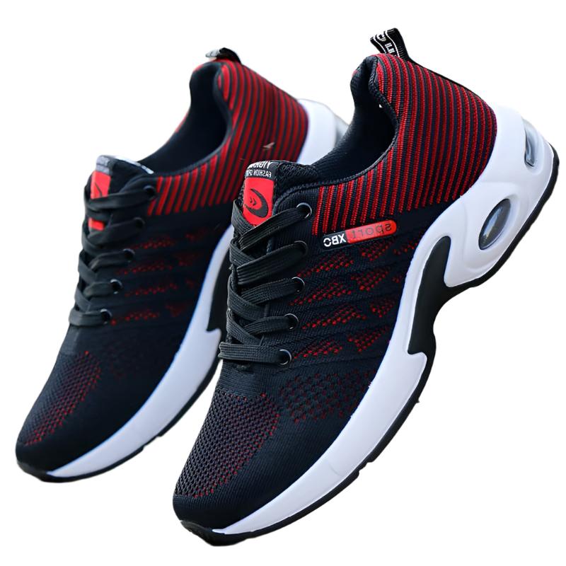 "Sneakers orthopédiques homme, cuir bleu, semelle amortissante, style moderne pour confort quotidien."