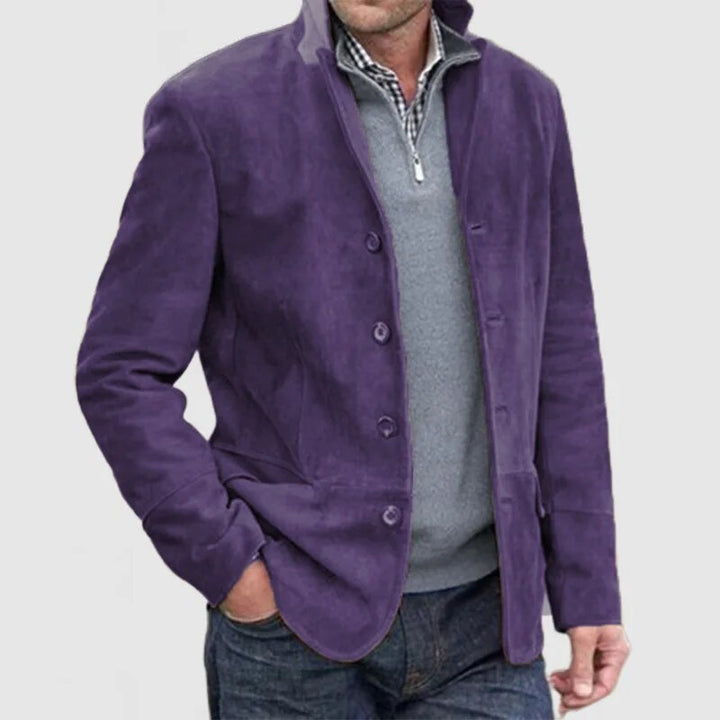 "Veste homme vintage rétro élégante, coupe droite, plusieurs couleurs, style moderne et classique, parfaite en toute occasion