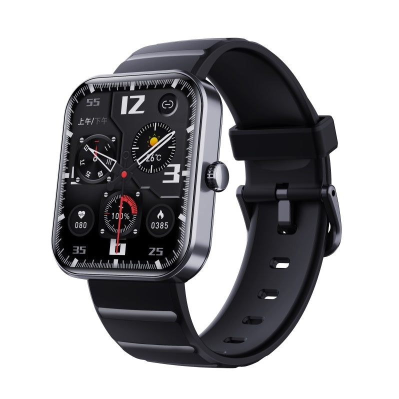 Montre connectée fitness étanche, suivi du sommeil, cardiaque et O2.