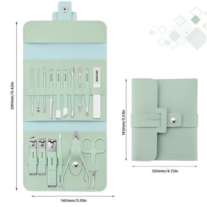 Ensemble Portable Coupe-ongles (12/16pcs)