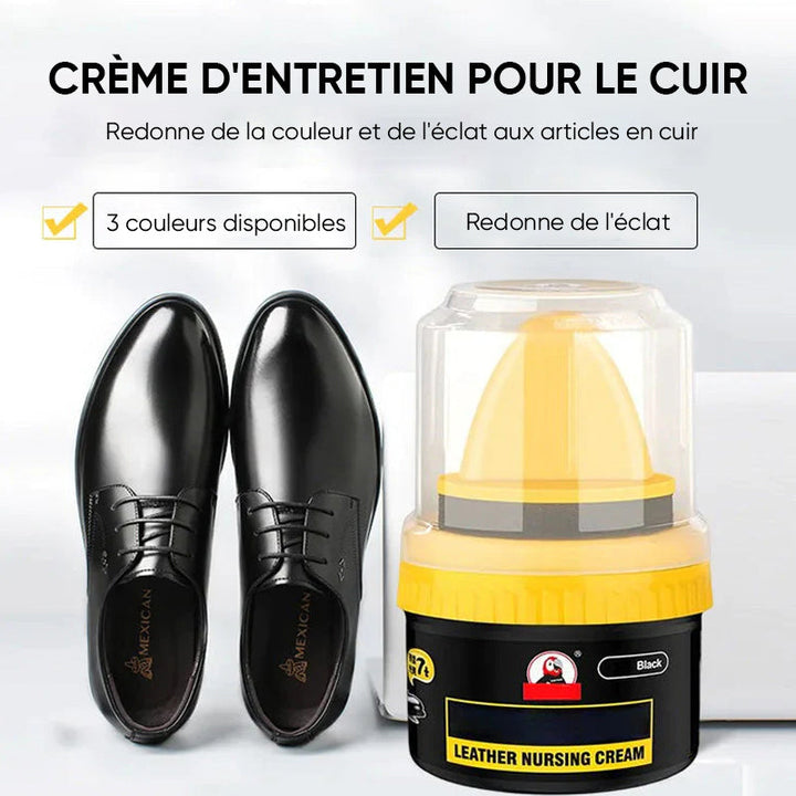 Crème de réparation du cuir Cirage liquide