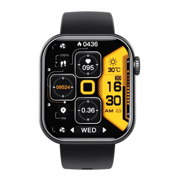 Montre connectée sport unisexe, étanche, avec suivi d'activité, O2 et fréquence cardiaque.