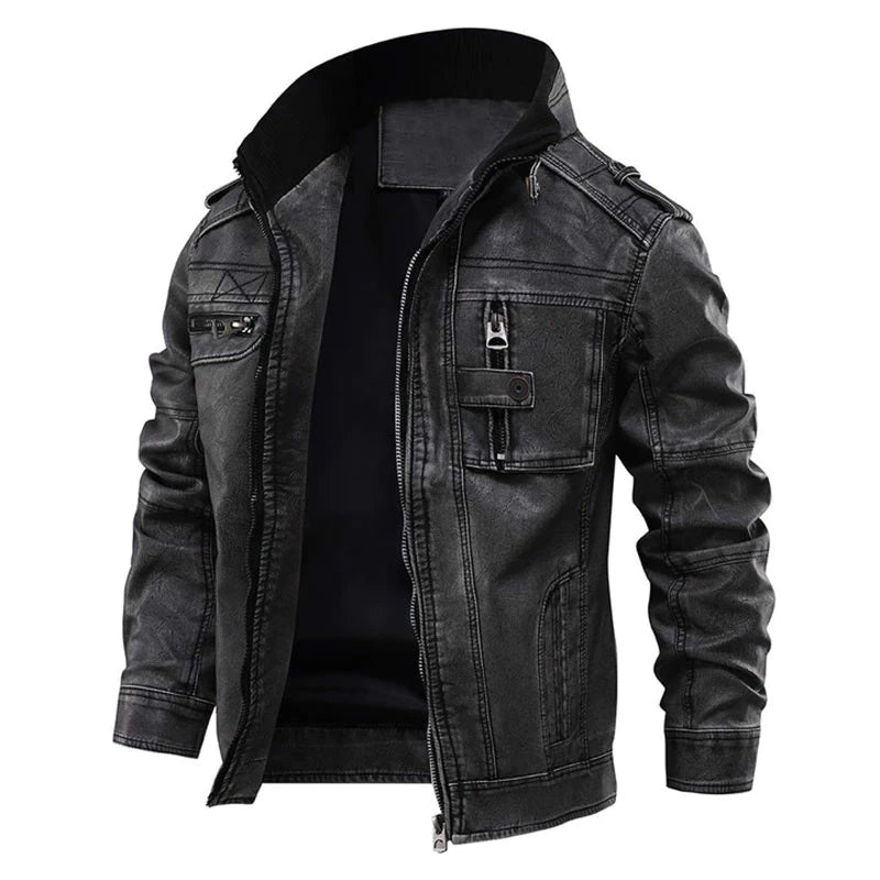 Zeitlose schwarze Herrenjacke – Eleganz und Langlebigkeit