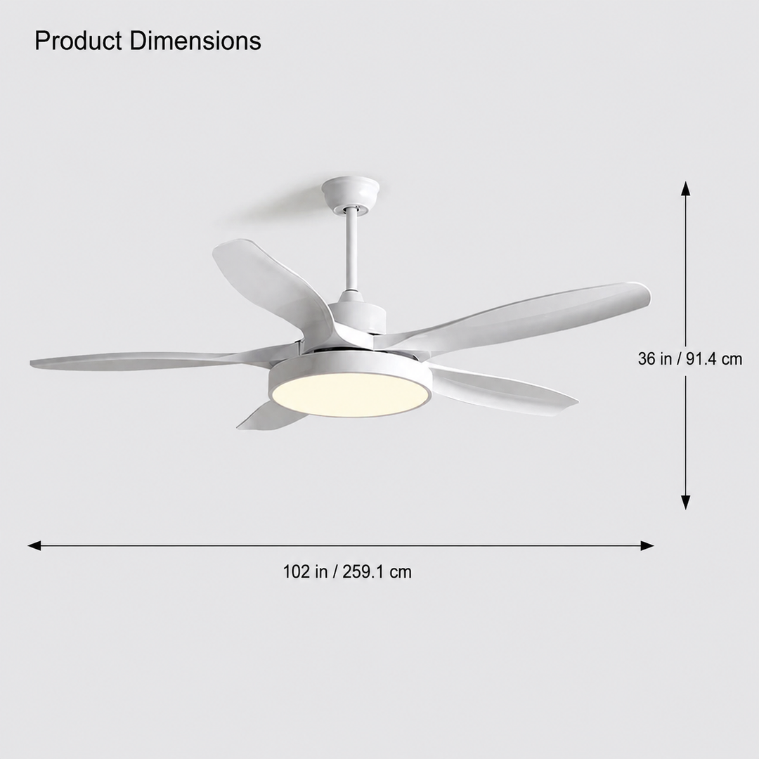 Ventilateur Plafond Réversible - Scandi Breeze