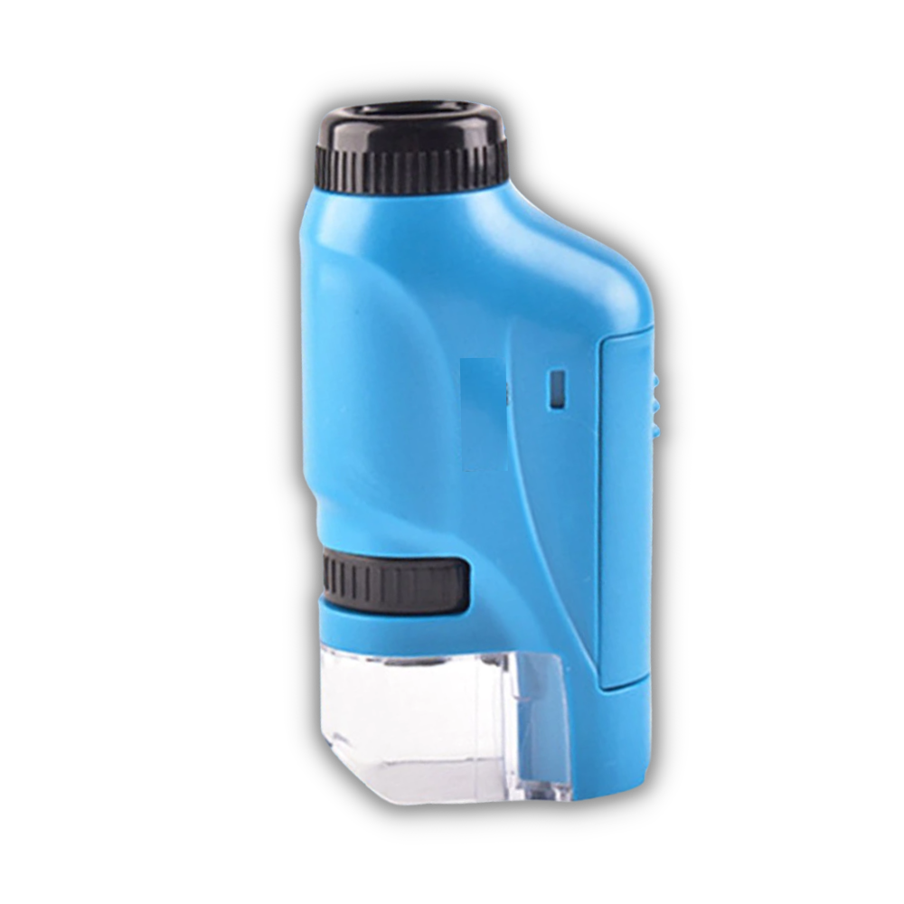 Draagbare LED-kleurenmicroscoop voor kinderen