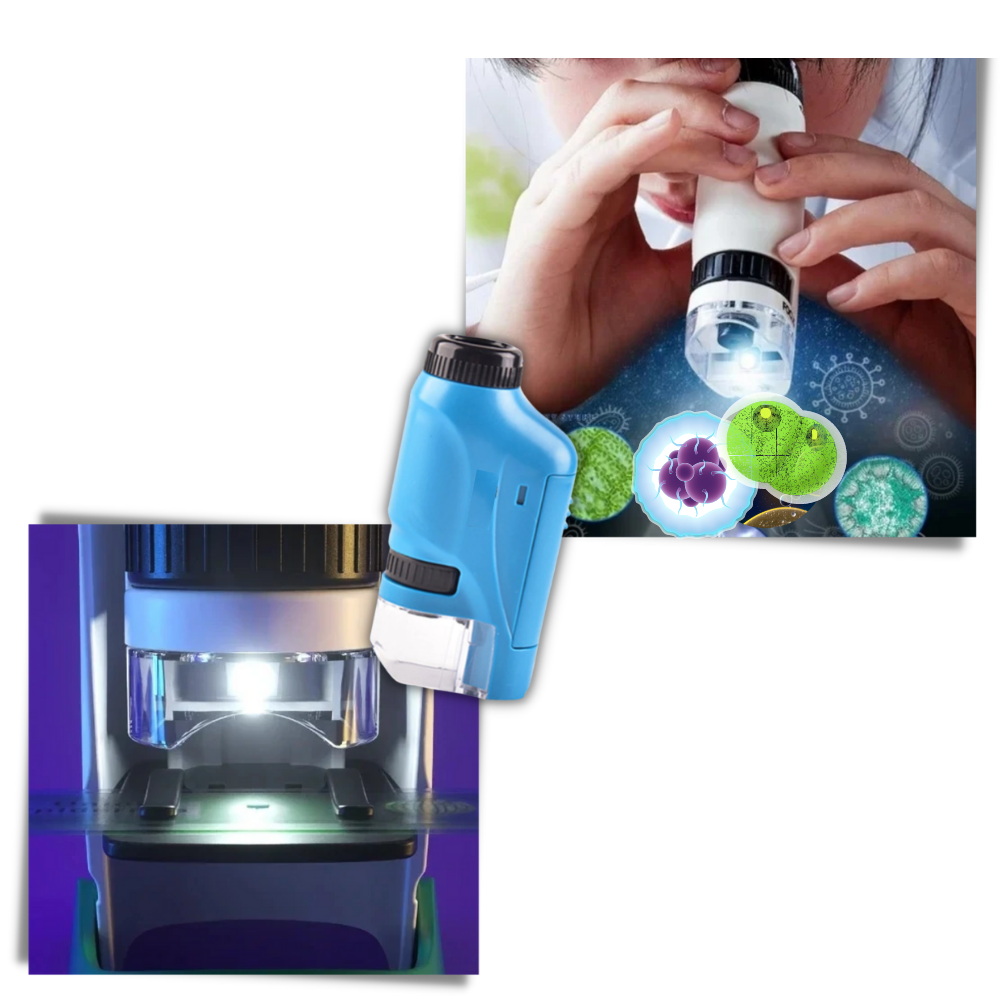 Microscope portatif pour enfants  - Ozerty