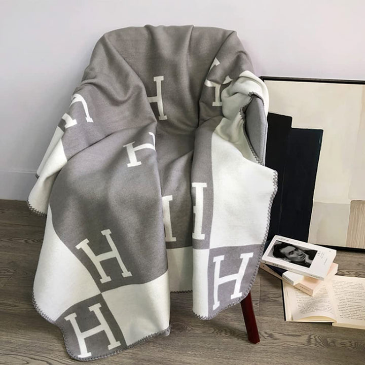 Plaid Femme Luxe 140x170cm - Laine & Cachemire