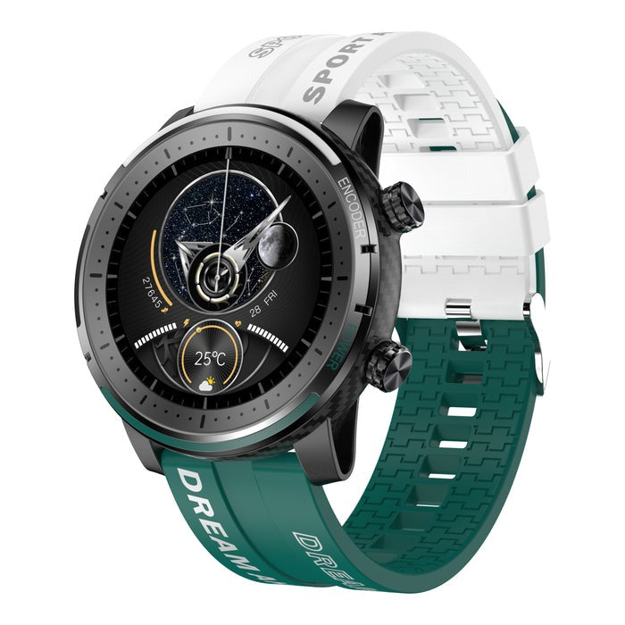 Montre connectée unisexe étanche avec un oxymètre intégré pour votre santé.