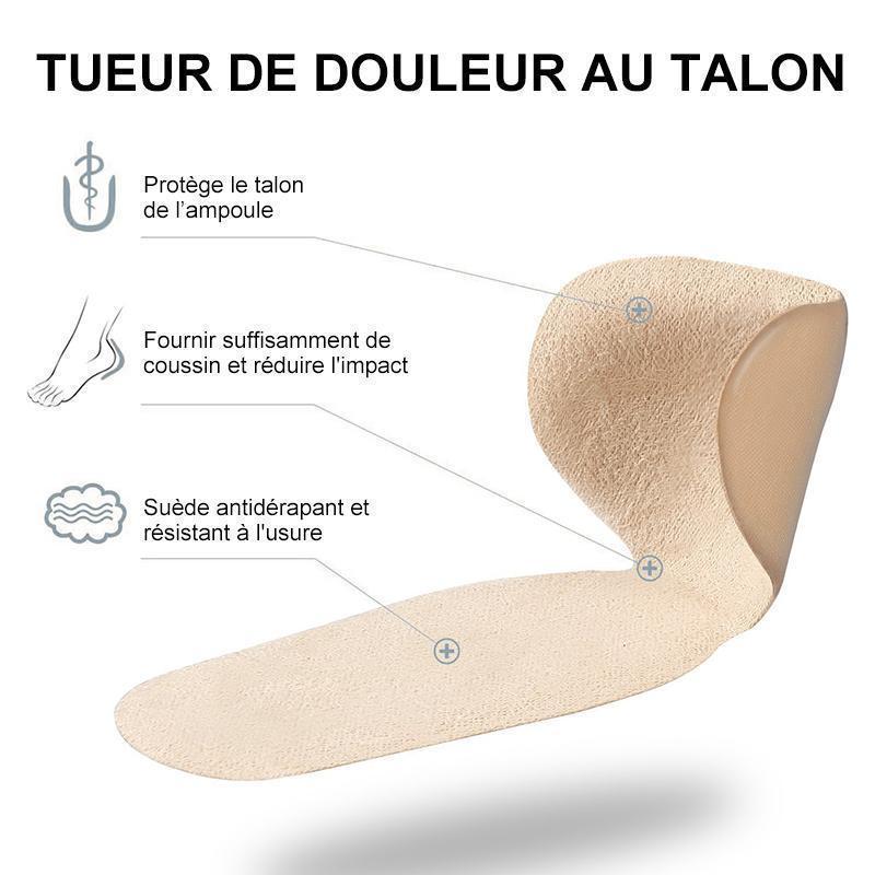 Coussinets de Talon Anti-Ampoule