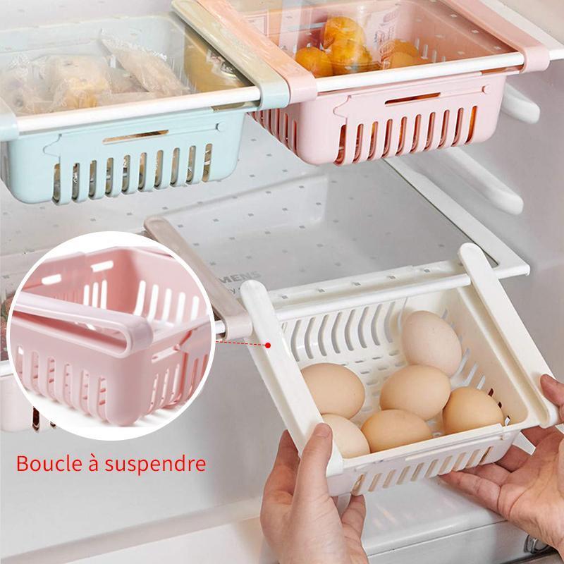 Rangement Cuisine Réfrigérateur Partition Rack