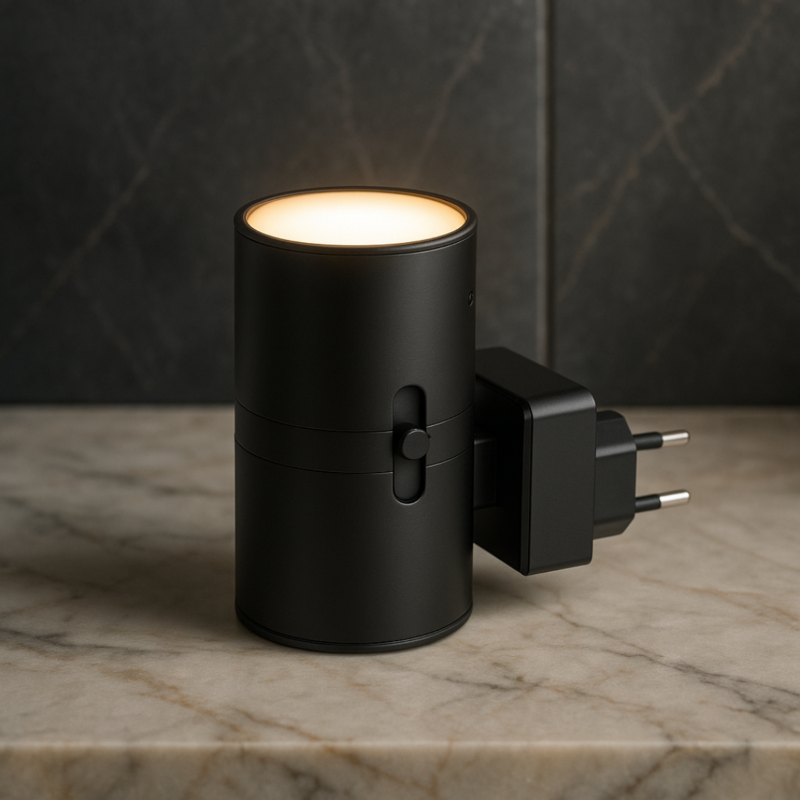 Applique murale LED dimmable blanche, design épuré, parfaite pour une lumière d'ambiance douce dans la chambre.