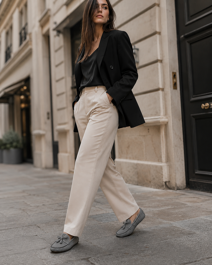 Élégants mocassins femme. Confort absolu avec soutien orthopédique, parfaits pour un style quotidien sans compromis.