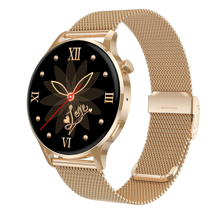 Montre connectée unisexe étanche, avec surveillance cardiaque et oxygène.