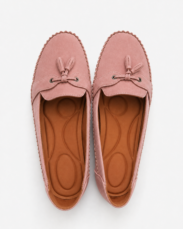 Mocassins femmes style vintage modernisé. Confort orthopédique avancé pour le bien-être des pieds et un look chic.