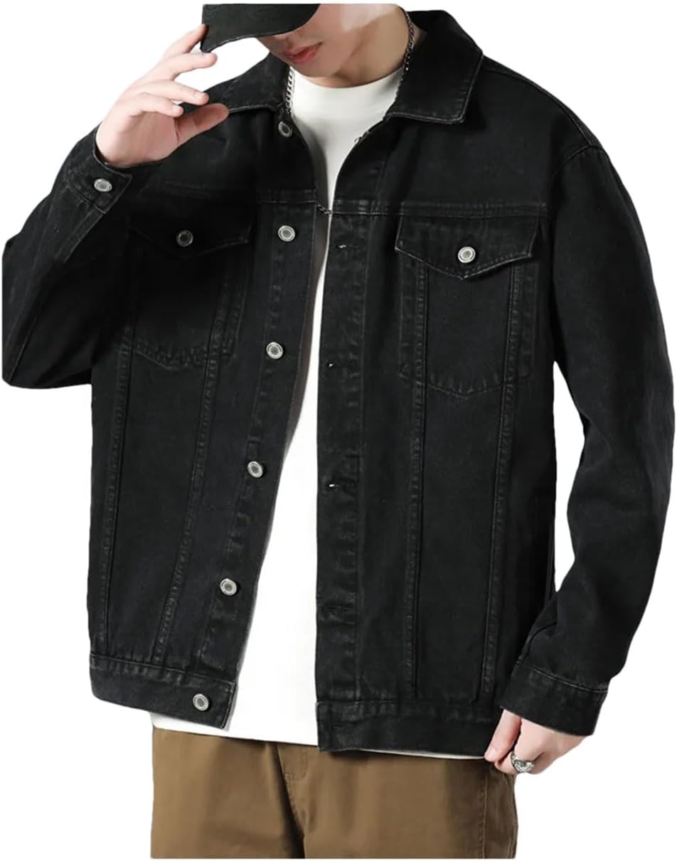 Veste en Denim Homme - Style Tendance - Confort