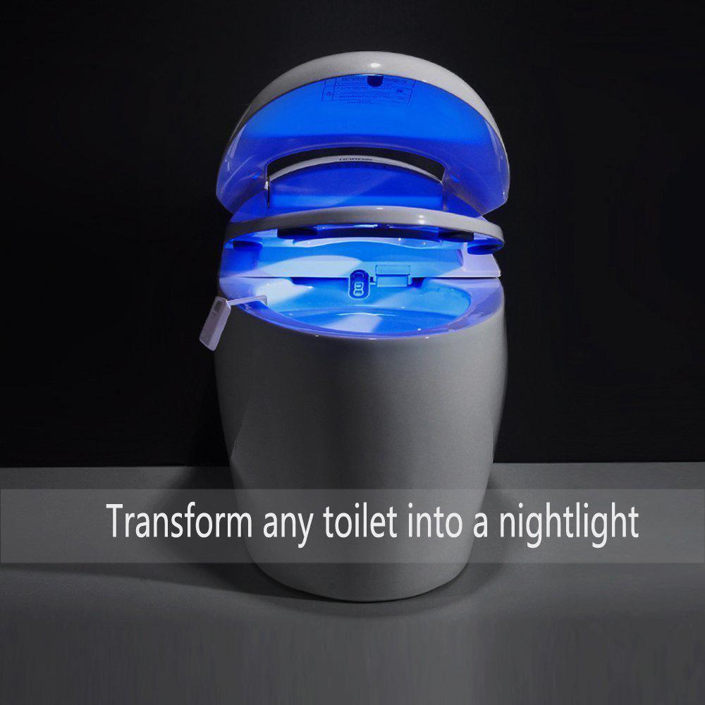 Lampe Toilette Veilleuse LED Éclairage pour WC 16 Couleurs