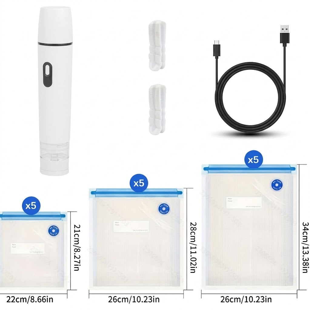 Appareil sous-vide Siolite : prolongez la vie de vos aliments, préservez la fraîcheur et faites des économies.