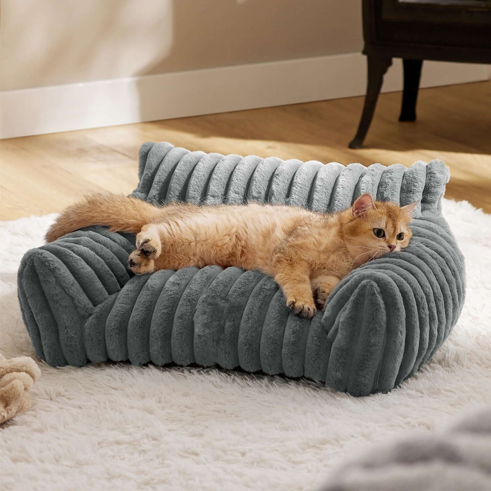 Grand lit orthopédique lavable et moelleux pour chien | Canapé-lit pour animaux, cadeau idéal pour les amoureux des chiens