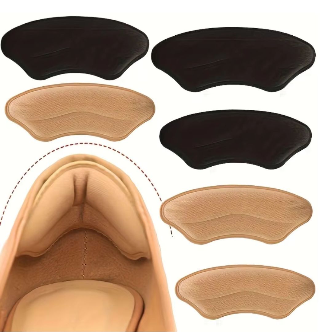 "8 coussinets anti-frottement talon, confort invisible, couleurs discrètes, pour toutes chaussures, accessoires femme"