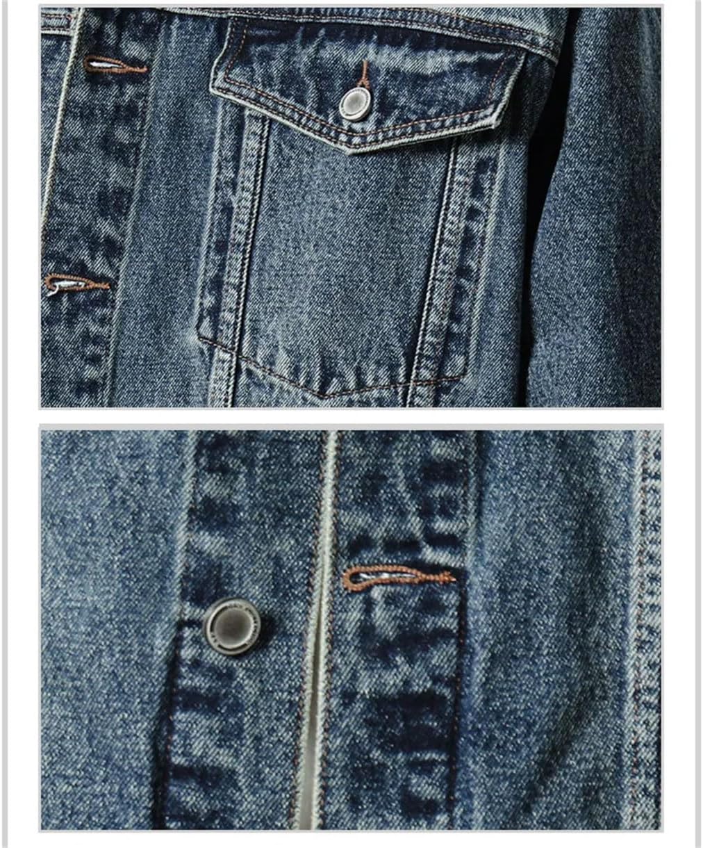 Veste en Denim Homme - Style Tendance - Confort