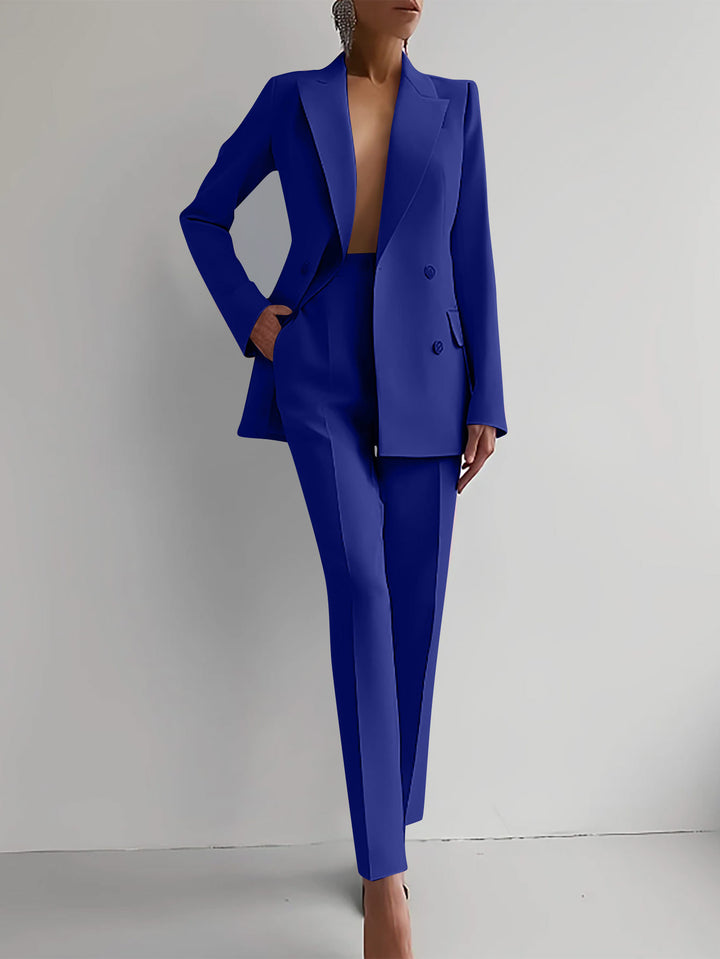 Conjunto elegante para mujeres - Blazer y Pantalón Slim