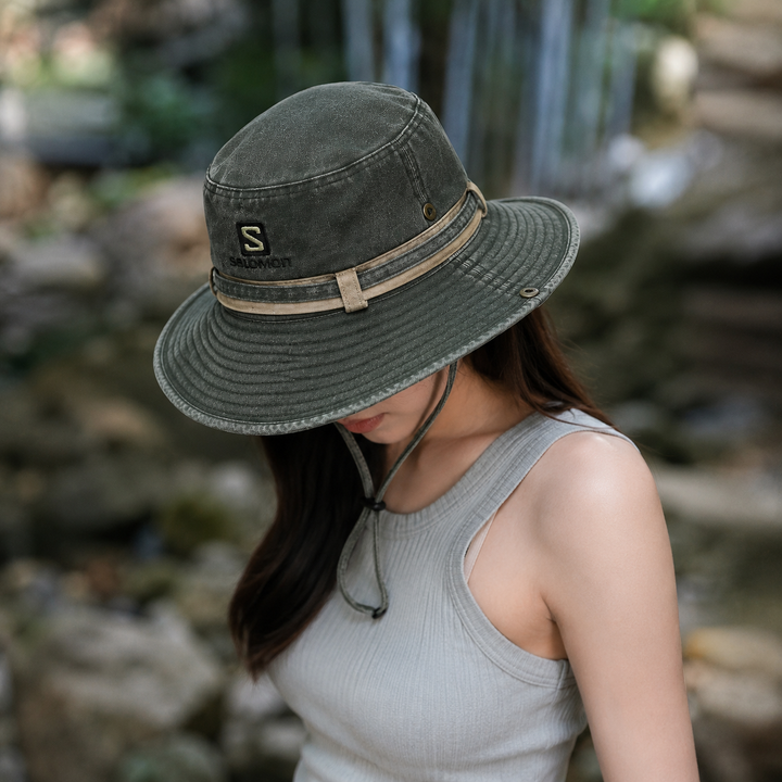 Chapeau Anti-UV Réglable - Protection Solaire pour Femme