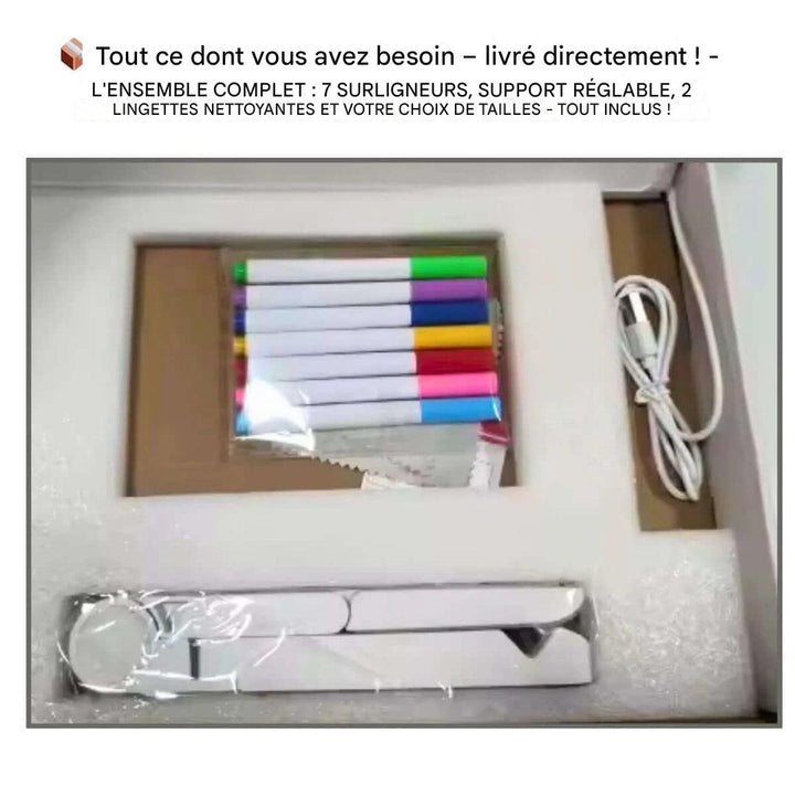 ✨ Kiddli - Planche à dessin LED pour une créativité lumineuse