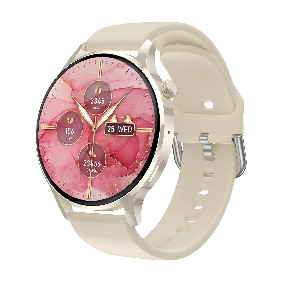Montre connectée étanche unisexe pour fitness, avec capteur cardiaque et O2.