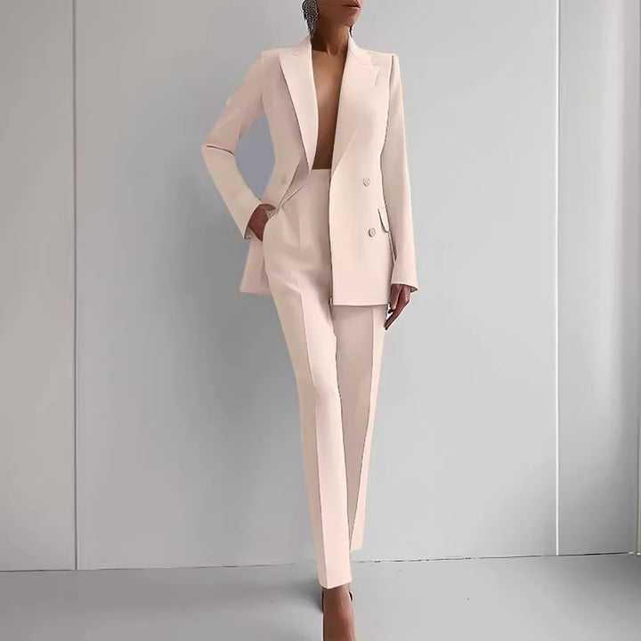 Conjunto elegante para mujeres - Blazer y Pantalón Slim